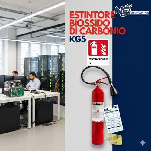 Estintore co2 per - estintore, kg