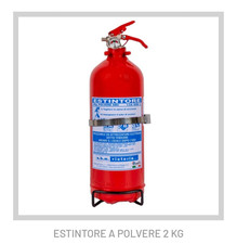 Estintore 2 Kg a Polvere